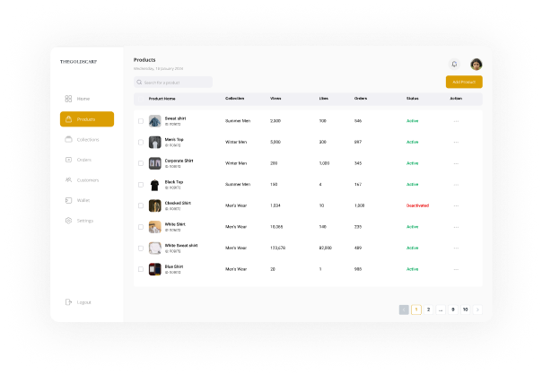 Order management in Studio